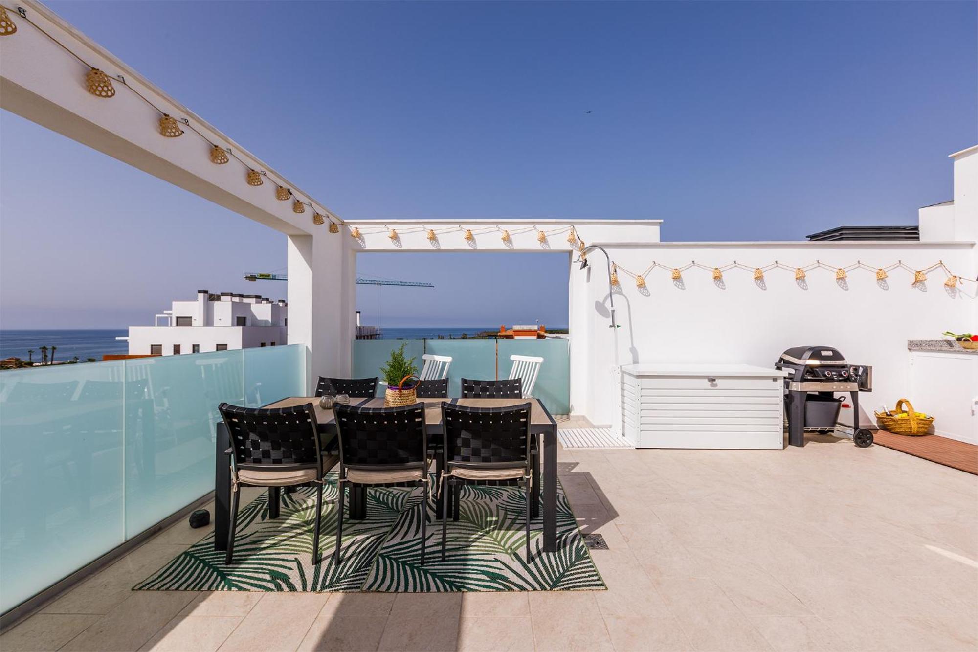 A&N Atico Vista Al Mar Lägenhet Torre Del Mar Exteriör bild