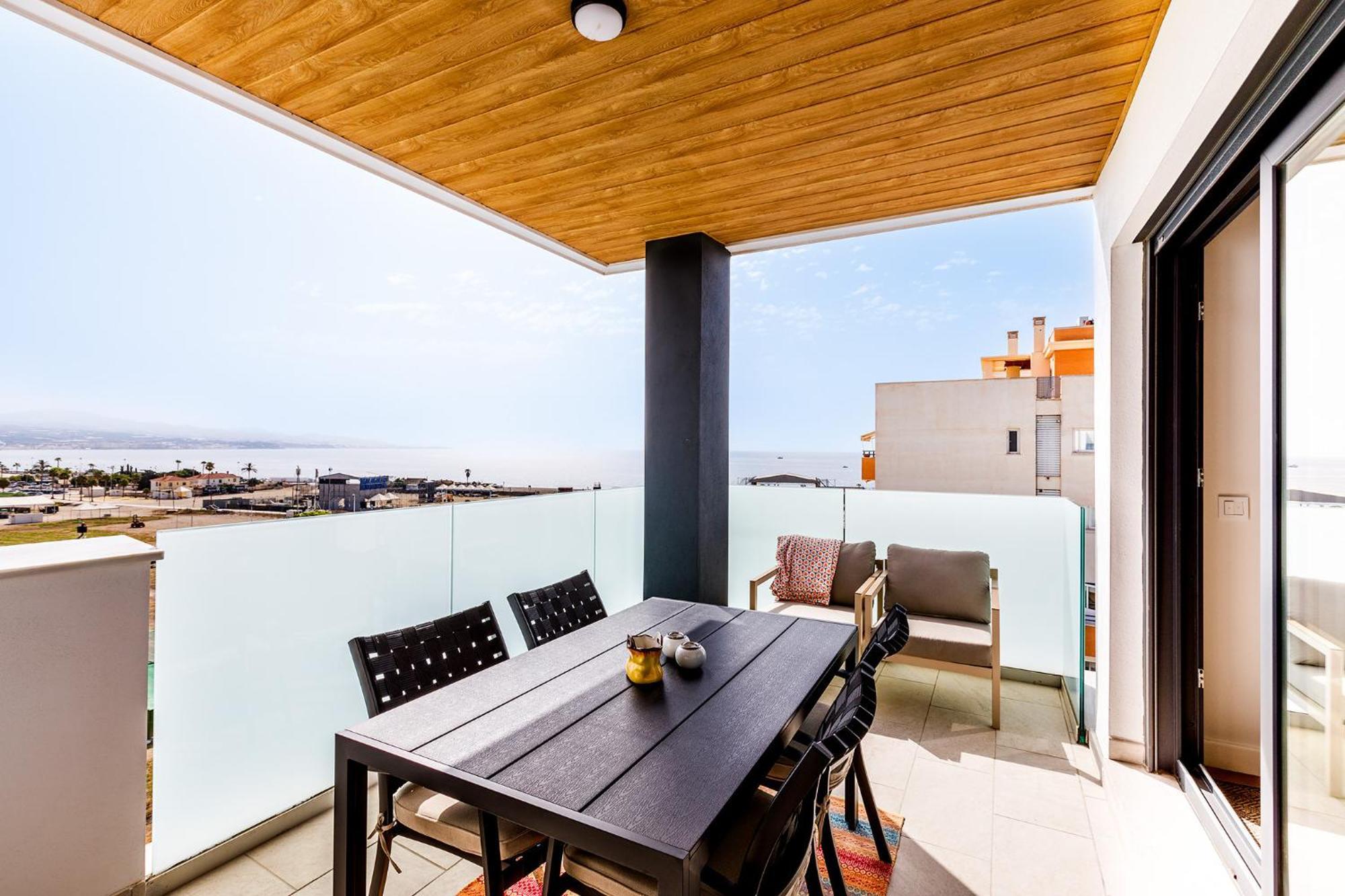 A&N Atico Vista Al Mar Lägenhet Torre Del Mar Exteriör bild